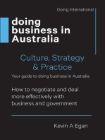 Doing Business in Australia: How to negotiate and deal more effectively with business and government