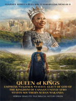 Queen of Kings Empress Nyajesus Nyayecu Elect of God of the Kingdom of Canaan United Afro States Southern Sudan Wakanda: Hebrew Israelites True Biblical History Origin