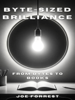 Byte-Sized Brilliance: From Bytes to Books