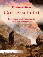 Gott erscheint: Epiphanie und Theophanie im Alten Testament