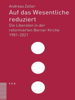 Auf das Wesentliche reduziert: Die Liberalen in der reformierten Berner Kirche 1981–2021