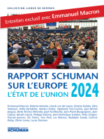 Etat de l'Union, rapport Schuman sur l'Europe 2024