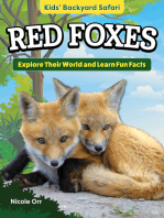 Kids' Backyard Safari: Red Foxes: Explore Their World and Learn Fun Facts