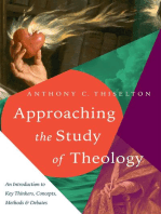 Approaching the Study of Theology: An Introduction to Key Thinkers, Concepts, Methods & Debates