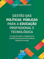 Gestão das Políticas Públicas para a Educação Profissional e Tecnológica: um estudo sobre o Programa de Assistência Estudantil do Instituto Federal do Amapá