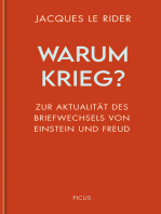 Warum Krieg?: Zur Aktualität des Briefwechsels von Einstein und Freud