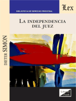 La independencia del juez