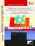 Teoría de la legislación y la argumentacion legislativa: Brasil y españa desde una perspectiva comparada