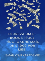 Escreva Um E-Book E Fique Rico Ganhe Mais De $1.000 Por Mês!