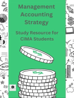 Management Accounting Strategy Study Resource for CIMA Students: CIMA Study Resources