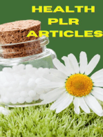Health PLR Articles