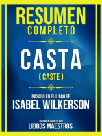 Resumen Completo - Casta (Caste) - Basado En El Libro De Isabel Wilkerson: (Edicion Extendida)