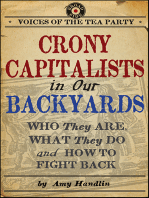 Crony Capitalists in Our Backyards: Who They Are, What They Do and How to Fight Back