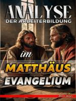 Analyse der Arbeiterbildung im Matthäus Evangelium