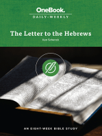 The Letter to the Hebrews: An Eight-Week bible Study