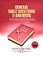 General Bible Questions & Answers (Volume One)): Volume One, #1