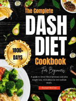 The Complete Dash Diet Cookbook for Beginners.