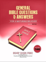 General Bible Questions & Answers (VOL.3)