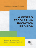 A Gestão escolar na iniciativa privada:  análises de escolas do Ensino Médio de Niterói – RJ