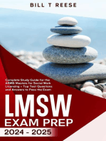 LMSW Study Guide Practice Questions with Answers and Pass the Licensed Master of Social Work Exam