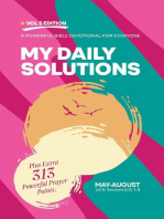 My Daily Solutions 2024 May-August: My Daily Solutions Devotional, #5