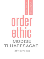 Order Ethic