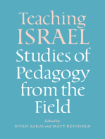 Teaching Israel: Studies of Pedagogy from the Field