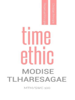 Time Ethic: Christian Principles, #3