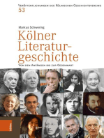Kölner Literaturgeschichte: Von den Anfängen bis zur Gegenwart