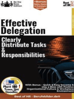 Effective Delegation – Clearly Distribute Tasks & Responsibilities: AI-optimized expert knowledge on Delegation Strategies & Task Management