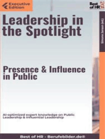 Leadership in the Spotlight – Presence & Influence in Public