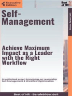 Self-Management – Achieve Maximum Impact as a Leader with the Right Workflow