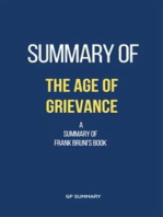 Summary of The Age of Grievance by Frank Bruni