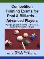Competition Training Exams for Pool & Billiards – Advanced Players