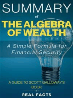 Summary of The Algebra of Wealth: A Simple Formula for Financial Security