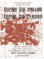 Lucha de calles, lucha de clases.: Elementos para su análisis (Córdoba 1971-1969)