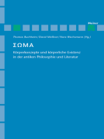 Soma: Körperkonzepte und körperliche Existenz in der antiken Philosophie und Literatur