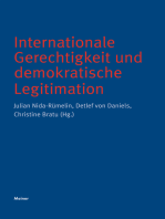 Internationale Gerechtigkeit und demokratische Legitimation