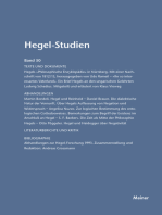 Hegel-Studien Band 30