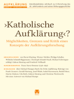 ›Katholische Aufklärung‹? – Möglichkeiten, Grenzen und Kritik eines Konzepts der Aufklärungsforschung