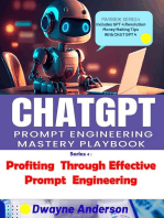 CHATGPT Prompt Engineering Mastery Playbook
