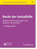 Recht der Sozialhilfe: Textausgaben zum Sozialrecht - Band 12