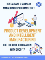 Restaurant & Culinary Management Program Secert : Product Development And Smart Manufacturing For Flexible Automation Using Odoo 17: odoo consultations, #1.3