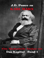 J.D. Ponce zu Karl Marx: Eine Akademische Analyse von Das Kapital - Band 1: Wirtschaft, #1