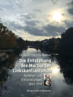 Die Entstehung des Marburger Linkskantianismus: Anfänge und Entwicklungen 1865–1919