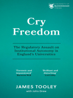 Cry Freedom: The Regulatory Assault on Institutional Autonomy in England’s Universities