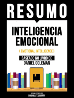 Resumo - Inteligencia Emocional (Emotional Intelligence) - Baseado No Livro De Daniel Goleman