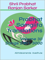 Prabhat Samgiita Translations: Volume 30 (Songs 2901-3000): Prabhat Samgiita Translations, #30