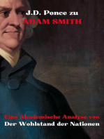 J.D. Ponce zu Adam Smith: Eine Akademische Analyse von Der Wohlstand der Nationen: Wirtschaft, #1