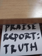 Praise Report: Truth